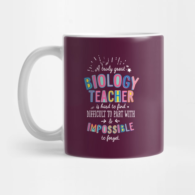 A truly Great Biology Teacher Gift - Impossible to forget by BetterManufaktur
